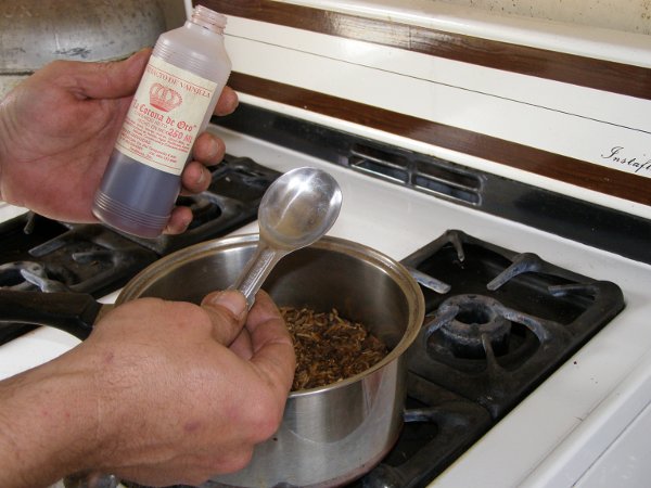 Tablespoon and vanilla.