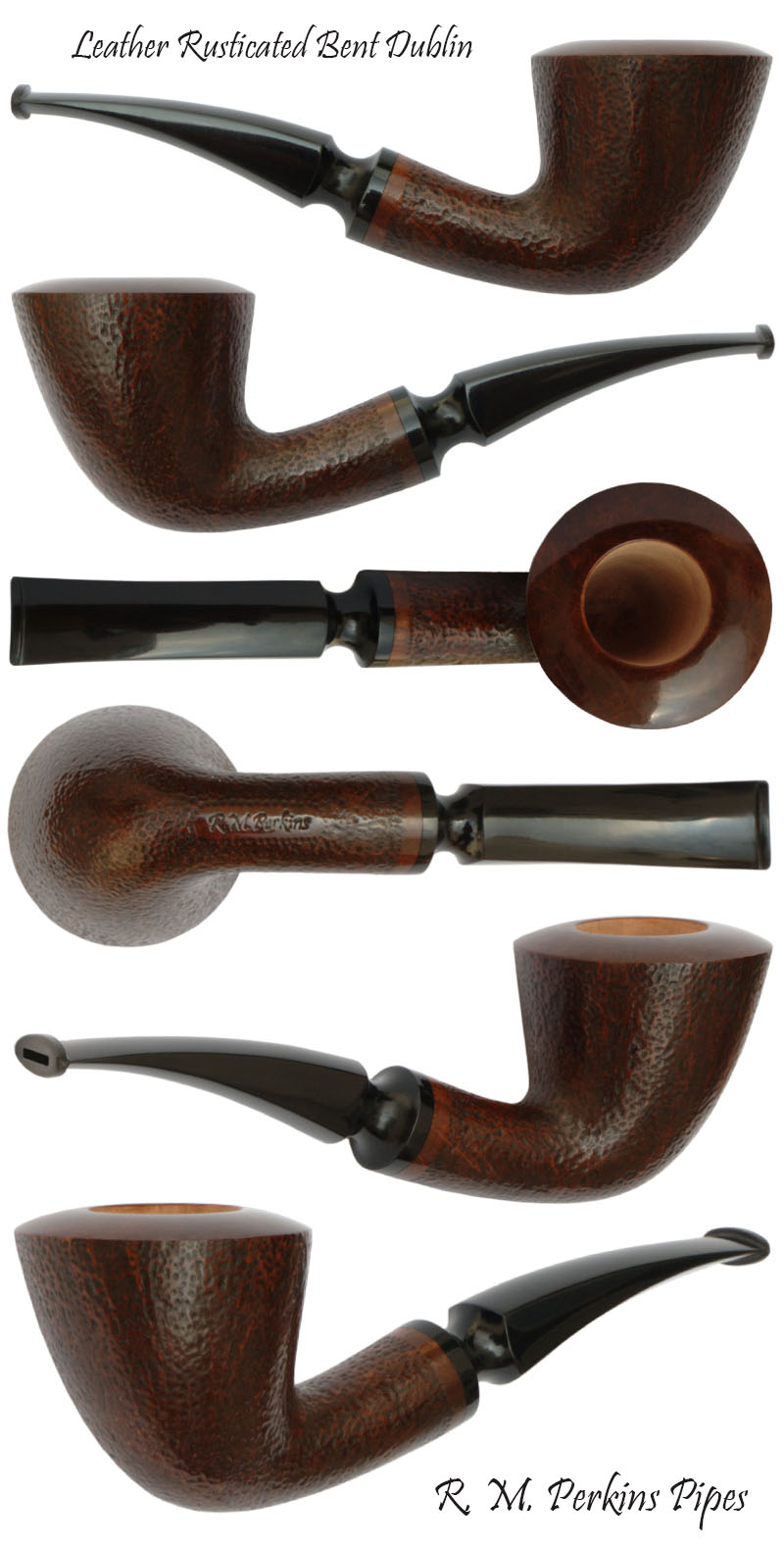Leather Rusticated Bent Dublin